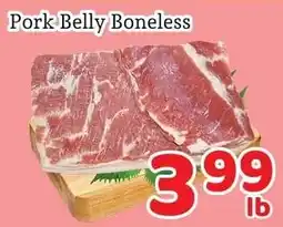 Fresh Value Pork Belly Boneless offer