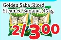 Fresh Value Golden Saba Sliced Steamed Bananas offer