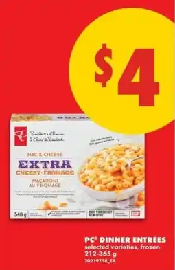 No Frills PC extra cheesy mac and cheese offer