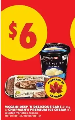 No Frills mccain deep n delicious cake offer