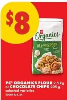 No Frills PC organics flour offer