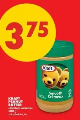 No Frills Kraft peanut butter offer