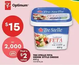 No Frills Tre Stelle feta greek style cheese offer