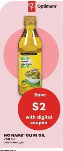 No Frills No Name olive oil offer