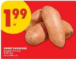 No Frills Sweet Potatoes offer