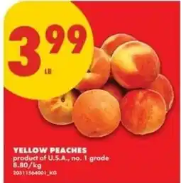 No Frills Yellow Peaches offer