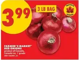 No Frills Farmer's Market red onions offer