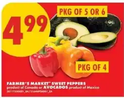 No Frills Farmer's Market sweet peppers offer