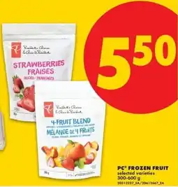 No Frills PC frozen fruit offer