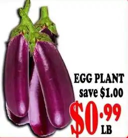 Asian Cash & Carry Egg Plant offer