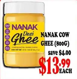 Asian Cash & Carry Nanak desi ghee offer