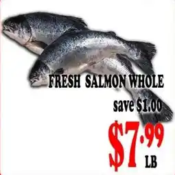 Asian Cash & Carry Fresh Salmon Whole offer
