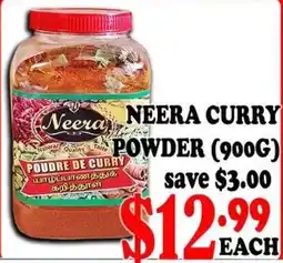 Asian Cash & Carry Neera curry powder offer