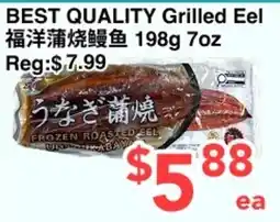 C&C Supermarket Best quality grilled eel offer