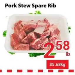 Nations Fresh Foods Pork Stew Spare Rib offer