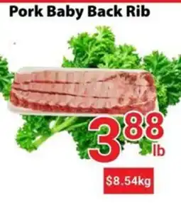 Nations Fresh Foods Pork Baby Back Rib offer