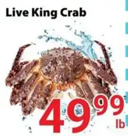 Nations Fresh Foods Live King Crab offer