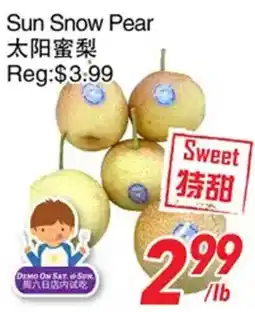Foody World Sun Snow Pear offer