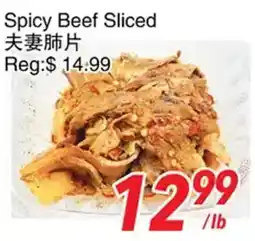Foody World Spicy Beef Sliced offer