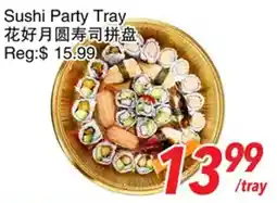 Foody World Sushi Party Tray offer