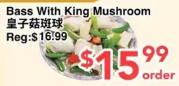 C&C Supermarket Bass With King Mushroom offer