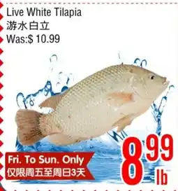 Fresh Value Live White Tilapia offer