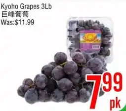 Fresh Value Kyoho Grapes offer