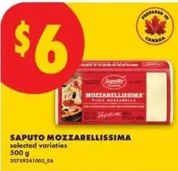 No Frills Saputo mozzarellaissima offer