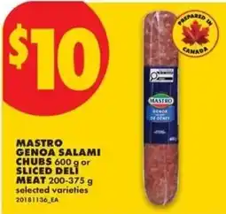 No Frills Mastro genoa salami offer