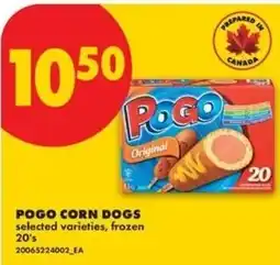 No Frills Pogo corn dogs offer