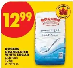 No Frills rogers granulated white sugar offer