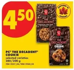 No Frills PC the decadent cookie offer