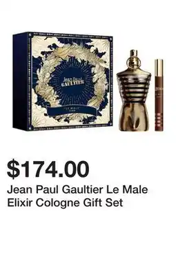 Sephora Jean Paul Gaultier Le Male Elixir Cologne Gift Set offer