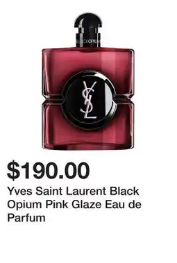 Sephora Yves Saint Laurent Black Opium Pink Glaze Eau de Parfum offer