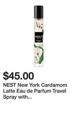 Sephora NEST New York Cardamom Latte Eau de Parfum Travel Spray with Jasmine and Coconut offer
