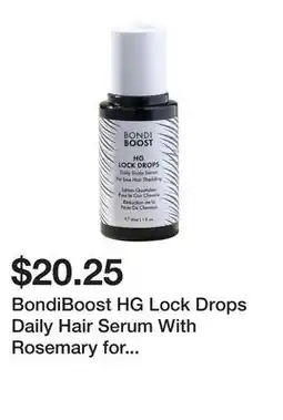 Sephora BondiBoost HG Lock Drops Daily Hair Serum With Rosemary for Thinning Hair offer