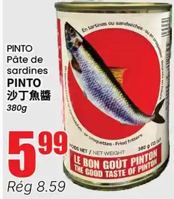 Btrust Supermarket PINTO Pâte de sardines offer
