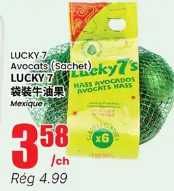 Btrust Supermarket LUCKY 7 Avocats (Sachet) offer