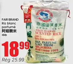 Btrust Supermarket FAIR BRAND Riz blanc parfumé offer