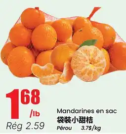 Btrust Supermarket Mandarines en sac offer