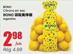 Btrust Supermarket BONO Citrons en sac offer