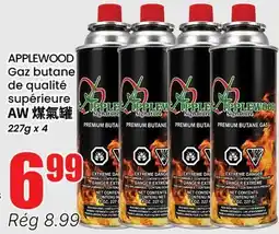 Btrust Supermarket APPLEWOOD Gaz butane de qualité supérieure offer