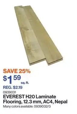 Patrick Morin EVEREST H20 Laminate Flooring, 12.3 mm, AC4, Nepal offer