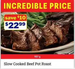 M & M Food Market Slow Cooked Beef Pot Roast offer
