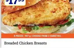 M & M Food Market Breaded Chicken Breasts offer