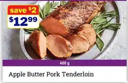 M & M Food Market Apple Butter Pork Tenderloin offer