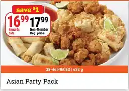 M & M Food Market Asian Party Pack offer