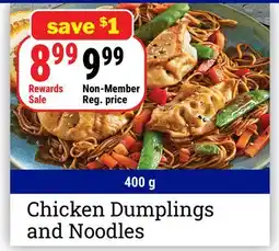 M & M Food Market Chicken Dumplings and Noodles offer