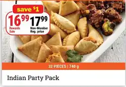 M & M Food Market Indian Party Pack offer