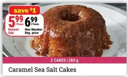 M & M Food Market Caramel Sea Salt Cakes offer